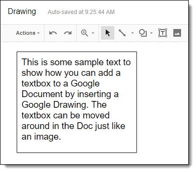 cách sử dụng Google Doc kết hợp Google Drawing vô cùng hữu ích 